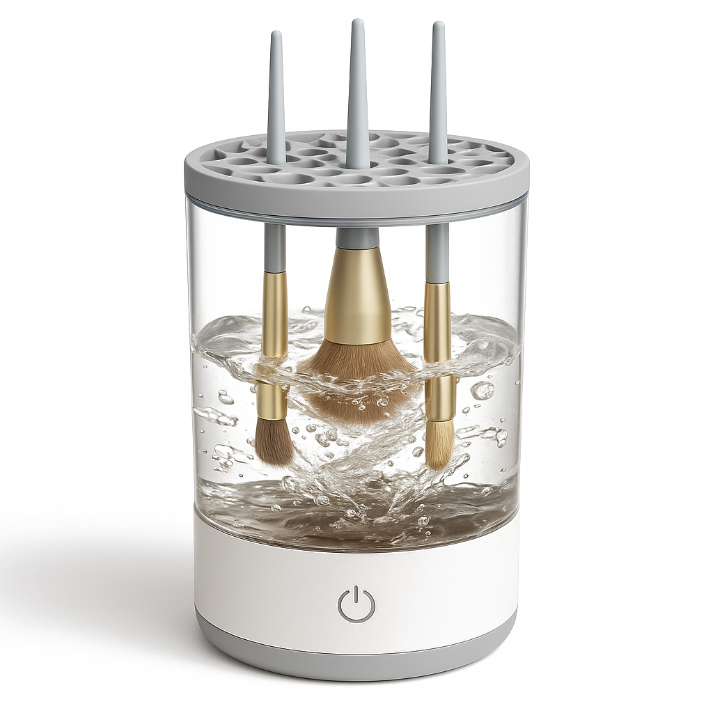 Máquina Limpiadora de Brochas de Maquillaje | Gronix Tech